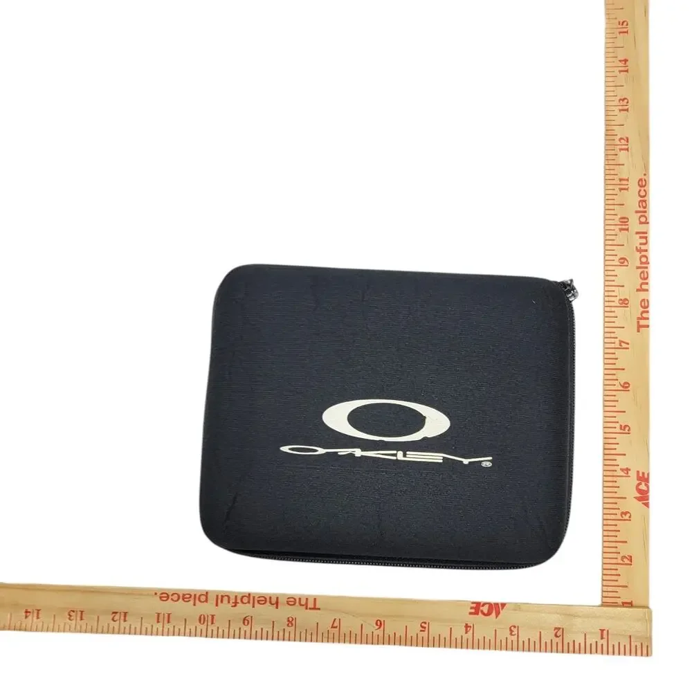 Oakley Universal Goggle Case Black Zip Hard Shell Storage Pouch Ski Snowboard